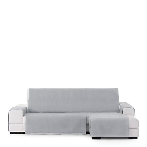 Eysa Bezug für Chaiselongue, praktisch, Orient, 240 cm, Farbe 06/Grau, rechte Vorderansicht