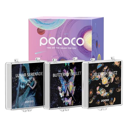 Realistische Scheibe Enchanted Harmonies - Disc für POCOCO Galaxy Lite Star Projector Home Planetarium, 5k Ultra HD, 3 Stück (Enchanted Harmonies - 3 Disc ohne Projektor)
