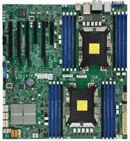 SUPERMICRO X11DAi-N - Motherboard - Erweitertes ATX - Socket P - 2 Unterstützte CPUs - C621 - USB 3.0, USB 3.1, USB-C - 2 x Gigabit LAN - Onboard-Grafik - HD Audio (8-Kanal)