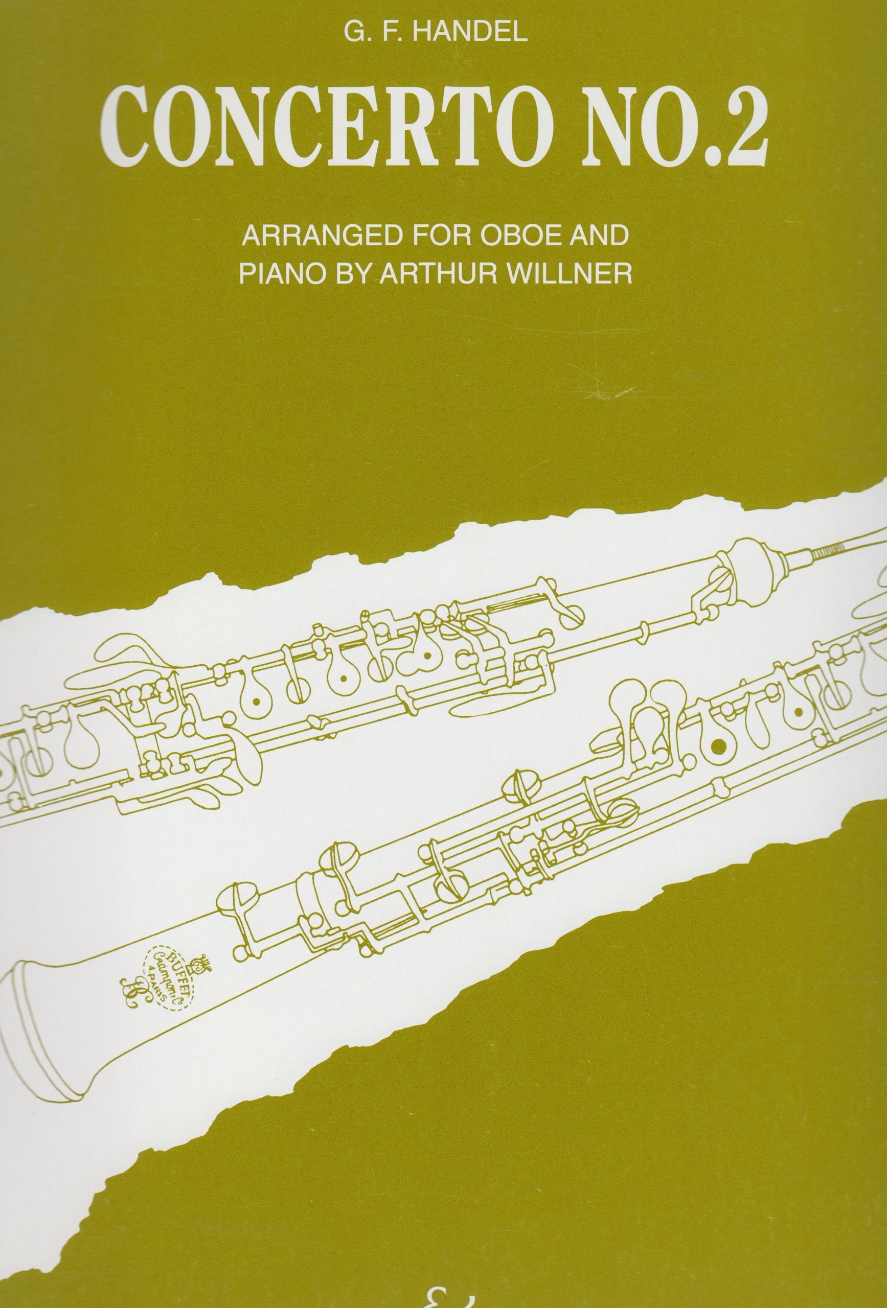 HAENDEL - Concierto nº 2 en Sib Mayor (HWV:302a) para Oboe y Piano (Willner)