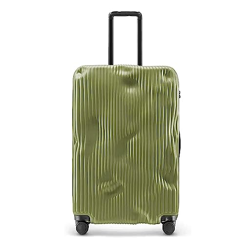 POCHY praktisch Koffer Koffer mit Rädern, Aluminiumrahmen, Gepäck, großes Fassungsvermögen, Sicherheitskombinationsschloss, Handgepäck leicht zu bewegen
