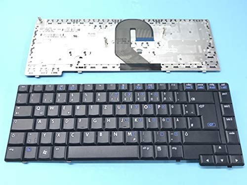 DEUTSCHE - Tastatur für HP Compaq 6510 / schwarz