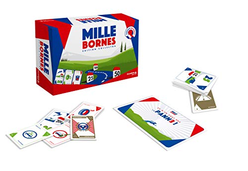 Mille Bornes-Le Zeitloses Spiel komplett neu gezeichnet in einem Esprit Vintage, 59070 - Exklusiv bei Amazon