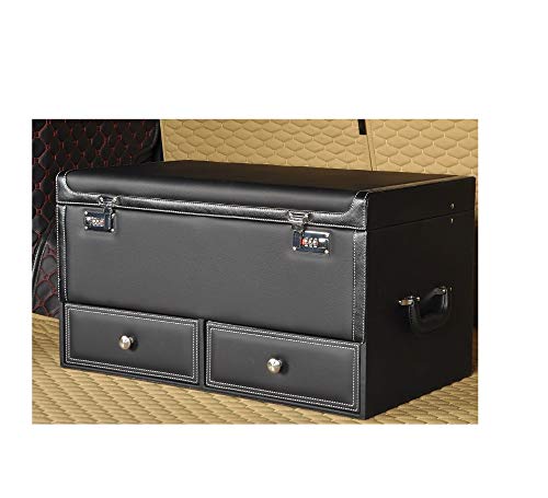 NingVong Kofferraum Auto Aufbewahrungsbox Auto Aufbewahrungsbox Schubladenbox Aufbewahrungsbox Multifunktionsveredelung Schwanz Box liefert Passwort, A3