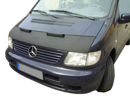 AB-00112 Auto Bra kompatibel mit MB Mercedes-Benz V-Klasse Vito W638 Bj. 1996-2003 Haubenbra Steinschlagschutz Tuning Bonnet Bra