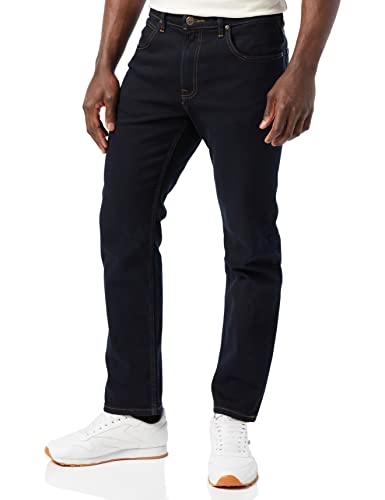 Lee Herren Brooklyn Straight Jeans, Blue Black, 34W / 32L