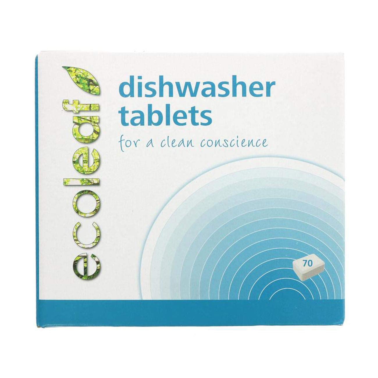 ecoleaf Geschirrspüler Tablets, 70-count