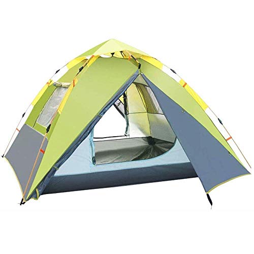 Zelt Familienreisezelt, Campingzelt Doppeltes wasserdichtes Rucksackzelt, geeignet für Camping und Wandern 215 x 215 x 155 cm Outdoor-Camping