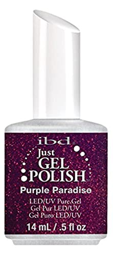 IBD Just Gel UV Nail Polish - 56 Gorgeous Shades - Summer Sale [Purple Paradise]