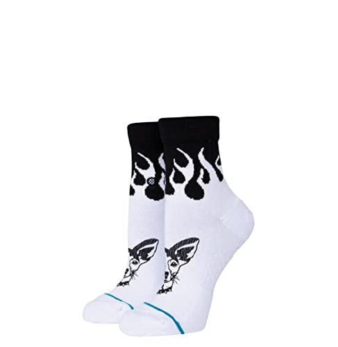 Stance Sammy's Socks (White, MD (Women's Shoe 8-10.5))