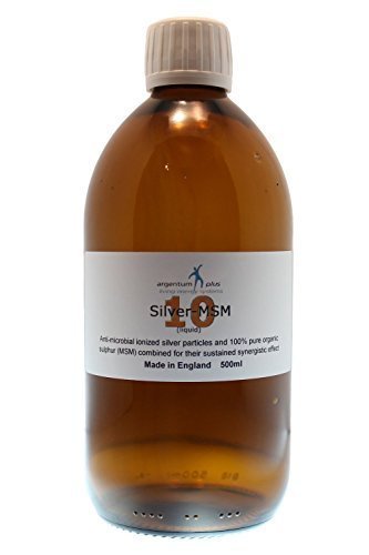 Silber-MSM 10 (flüssig) - 500 ml