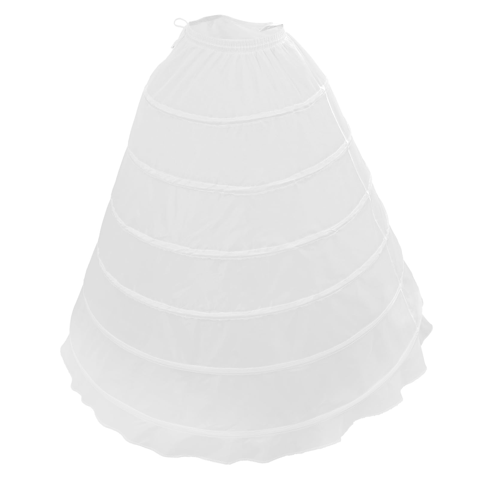 Holibanna Weihnachten Brautkleid Petticoat für Weihnachten Ballkleid Slip Unterrock 6 Hoop Reifrock, 110CM