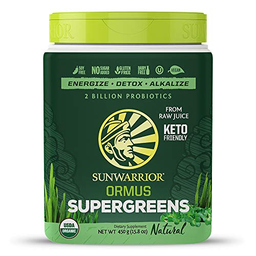 Sunwarrior Ormus Super Greens (90 serv) Natural, 450 g