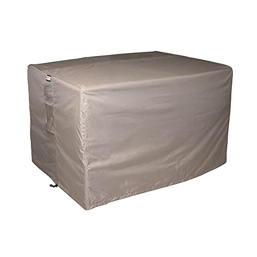 Raffles Covers Lounge Bank Abdeckung - 140 x 85 H: 75 cm - RLB140straight - Wasserdicht | Solution Dyed | UV-beständig | Elastischer Kordelzug | Lüftungsschlitze