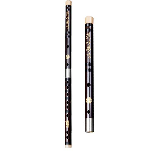 Flöte Bambusflöte spielt alte Mahagoni Flöte Holzblasinstrument für Anfänger Profi Studium Level Bambusflöte C Flöte Musikinstrument (Farbe: G)