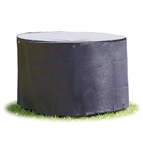 Gartenpirat Schutzhülle rund 200 cm für Gartenmöbel Abdeckung Gartentisch in Premium-Qualität