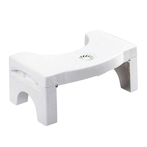 LANBOWO Guajave Faltbarer Multifunktions-WC-Sitzhocker, tragbar, Fuß für Badezimmer, Zuhause