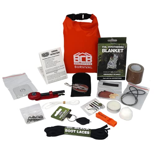 BCB Adventure Survival Essentials Kit, grün