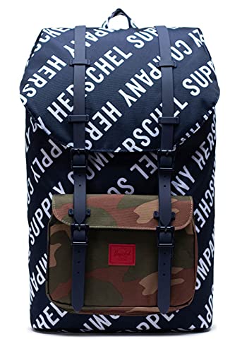 Herschel Little America Backpack 49.5 cm roll Call Peacoat/Woodland camo