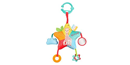 Sophie La Girafe Illustration Stern Spielzeug Aktivitäten