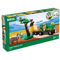 BRIO Spielzeug-Eisenbahn "BRIO WORLD Safari Bahn Set" (Set)