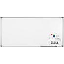 MAUL Whiteboard Premium 2000 SET, silber, emailliert, 1200 x 2400 mm 2