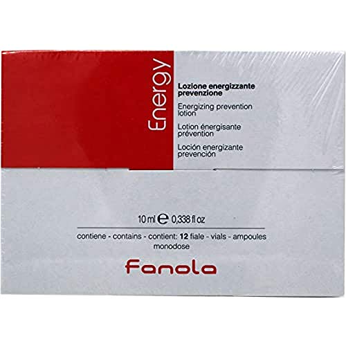 Fanola Energy Lotion gegen Haarausfall Anti-Hairloss 12 Ampullen mit je 10ml, 120 ml