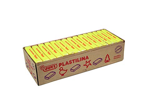 Jovi – Box, 15 Tabletten 350 g Knete, gelb (7202)