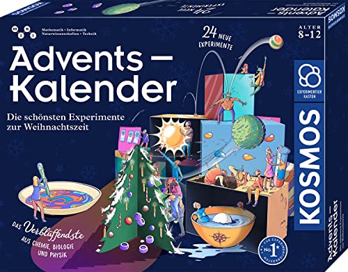 Adventskalender - Die schönsten Experimente zur Weihnachtszeit 2023, Experimentierkasten