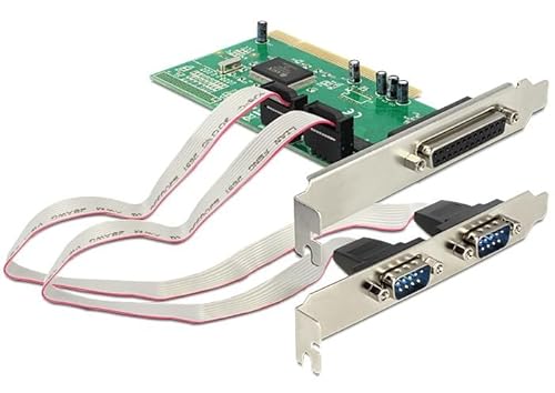 IO Delock PCI Karte 2X seriell + 1x parallel