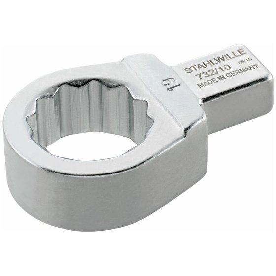 STAHLWILLE® - Ring-Einsteckwerkzeug SW.19mm Wkz.Aufn.9x12mm