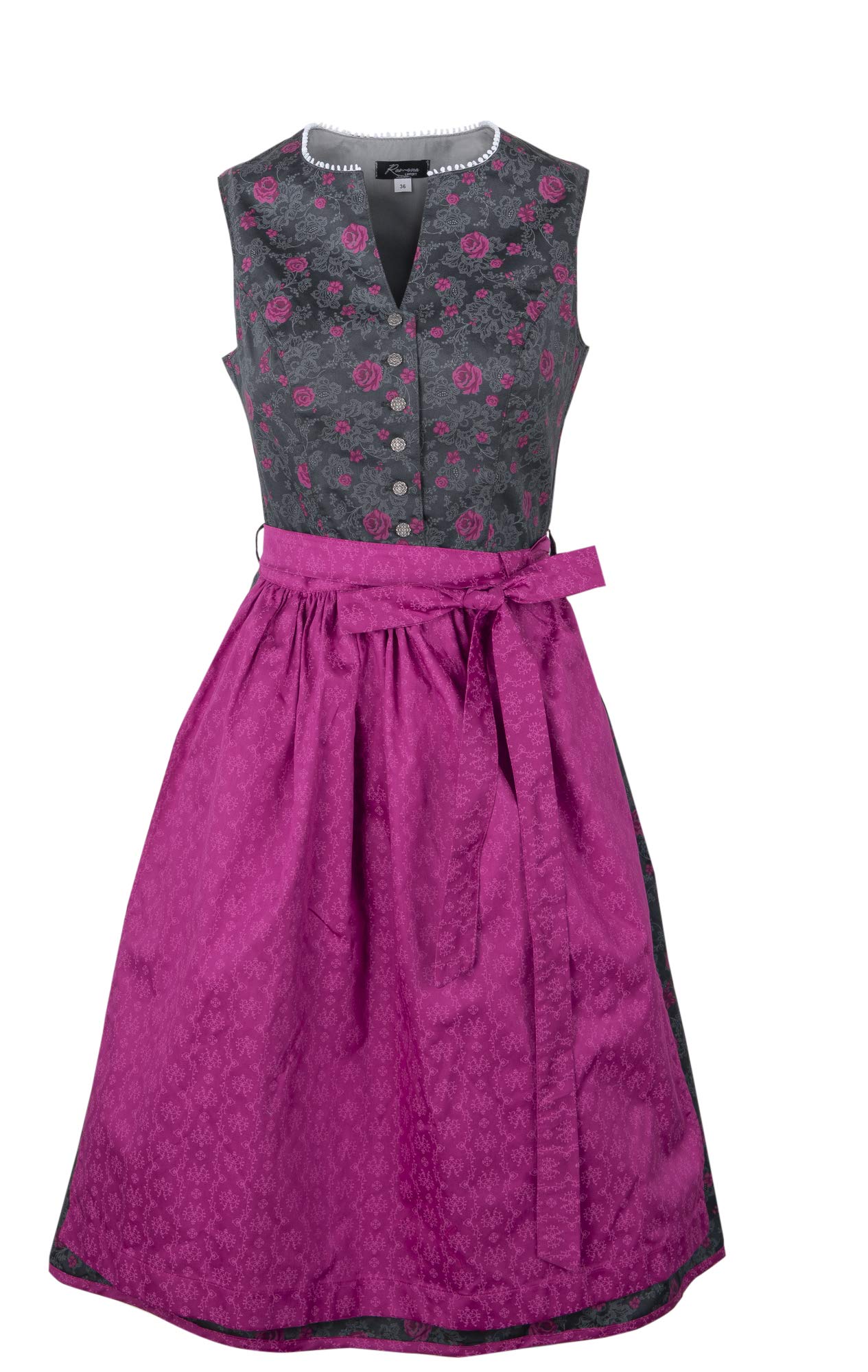 Ramona Lippert® Damen-Dirndl, Nadja - 2-teiliges Dirndlkleid für Frauen, hochwertige Trachtenmode