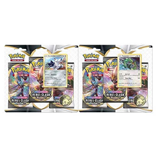 PoKéMoN TCG: Schwert & Schild Rebel Clash Three-Booster Blister, Multi (173-80685)