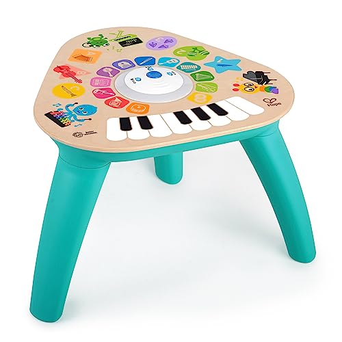 Baby Einstein 12398 Hape Clever Composer Tune Table Magic Touch Spieltisch, Elektronische Aktivitätsspielzeug aus Holz, für Kleinkinder, mehrfarbig