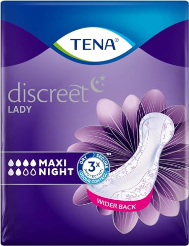 Tena Lady Maxi Night - Karton mit 6 Beutel von 12 Protektoren