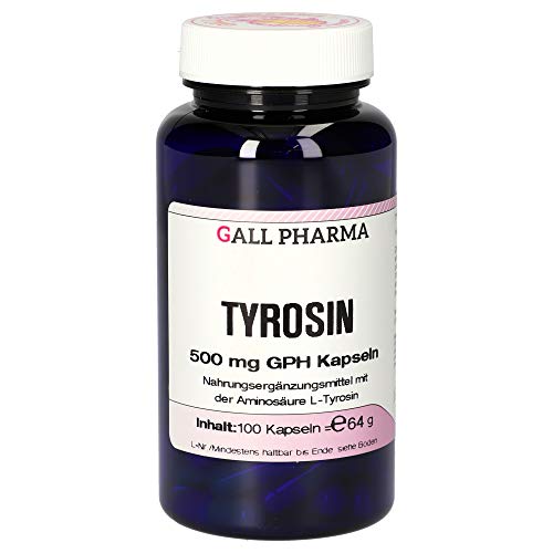 Gall Pharma Tyrosin 500 mg GPH Kapseln, 1er Pack (1 x 100 Stück)