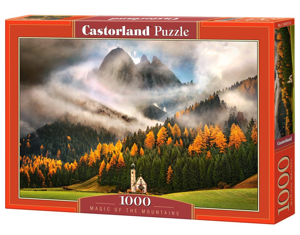Castorland C-103270-2 - Magic of The Mountains, Puzzle 1000 teilig