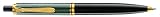 Pelikan 985267 Druckkugelschreiber Souverän K 400, schwarz/grün
