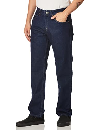 LEE Herren Regular Fit Straight Leg Jeans - Blau - 42W / 34L