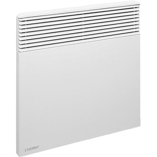 ETHERMA SERENA ECO, Wandkonvektor, 1000 W, Farbe: weiß, Maße: 42 x 44 cm, Ökodesign-Richtlinien konform, SN-1000-Eco