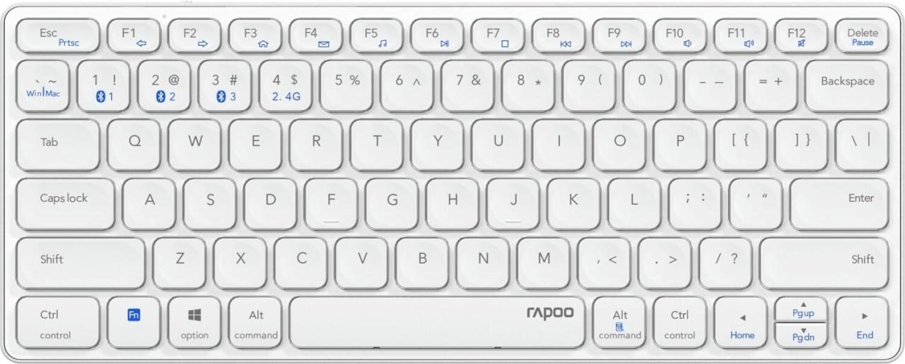 Rapoo E9600M - weiß