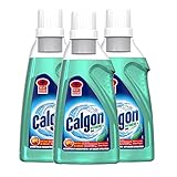 Calgon Hygiene+ Gel - Antibakterieller Wasserenthärter für die Waschmaschine 3er Pack (3 x 750ml)