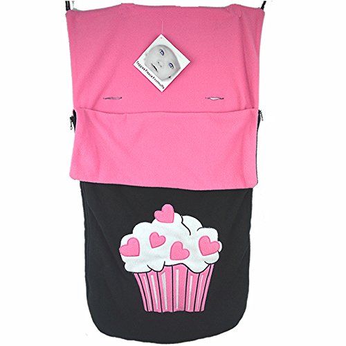 Snuggle Fußsack/COSY TOES kompatibel mit i 'candy Buggy Peach Pear Apple Cherry Cupcake