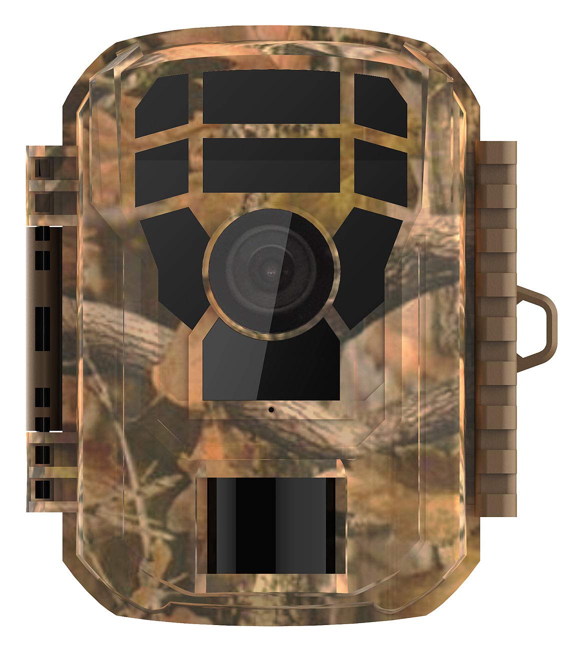 VisorTech Wildüberwachungskamera: Full-HD-Wildkamera, PIR-Bewegungssensor, Nachtsicht, Farbdisplay, IP65 (Wildtierkamera mit Bewegungsmelder, Tierkamera mit Bewegungsmelder, Überwachung)