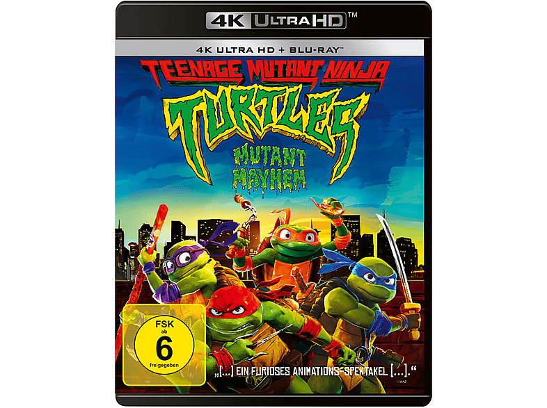 Teenage Mutant Ninja Turtles: Mayhem 4K Ultra HD Blu-ray +