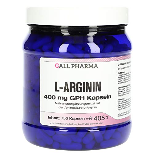 L-Arginin 400mg GPH Kapseln (750)