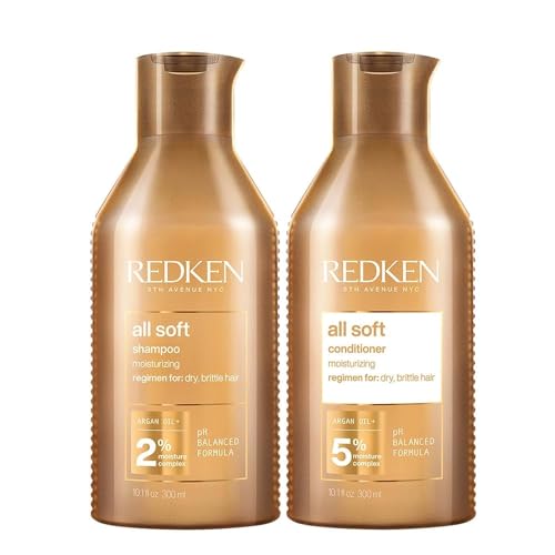 Redken All Soft Shampoo 300 ml & Conditioner 300 ml Duo
