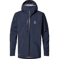 Haglöfs - Front Proof Jacket - Regenjacke Gr S blau