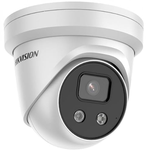 Hikvision DS-2CD3386G2-ISU(2.8mm)(C) 8MP 4K AcuSense Fixed Turret Kamera mit Audio und Alarm