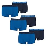 PUMA Herren Shortboxer Unterhosen Trunks 100000884 6er Pack, Wäschegröße:M, Artikel:-003 True Blue